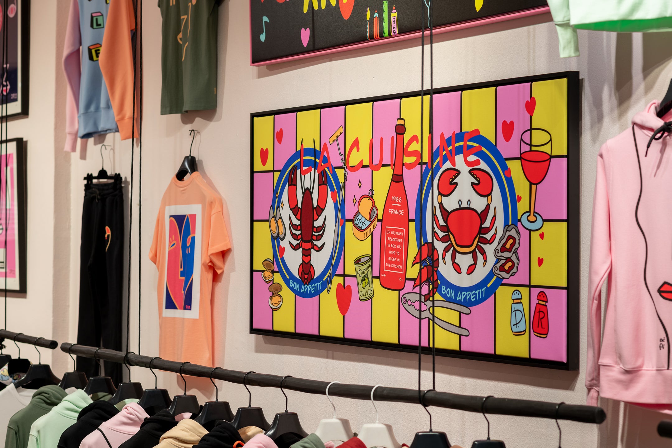 ''La Cuisine'' Canvas Artwork