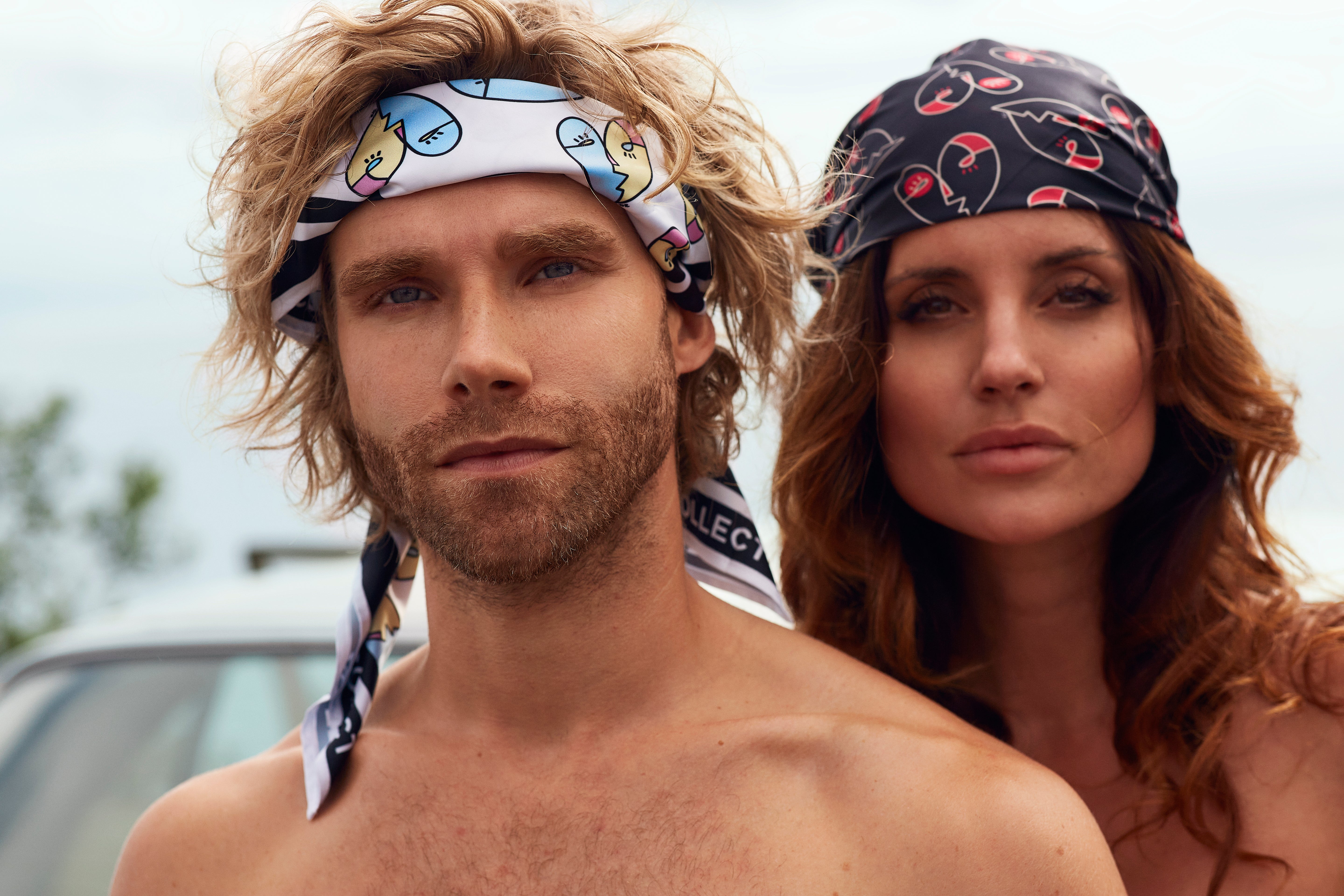 Heart Bandana Black (Sold Out)