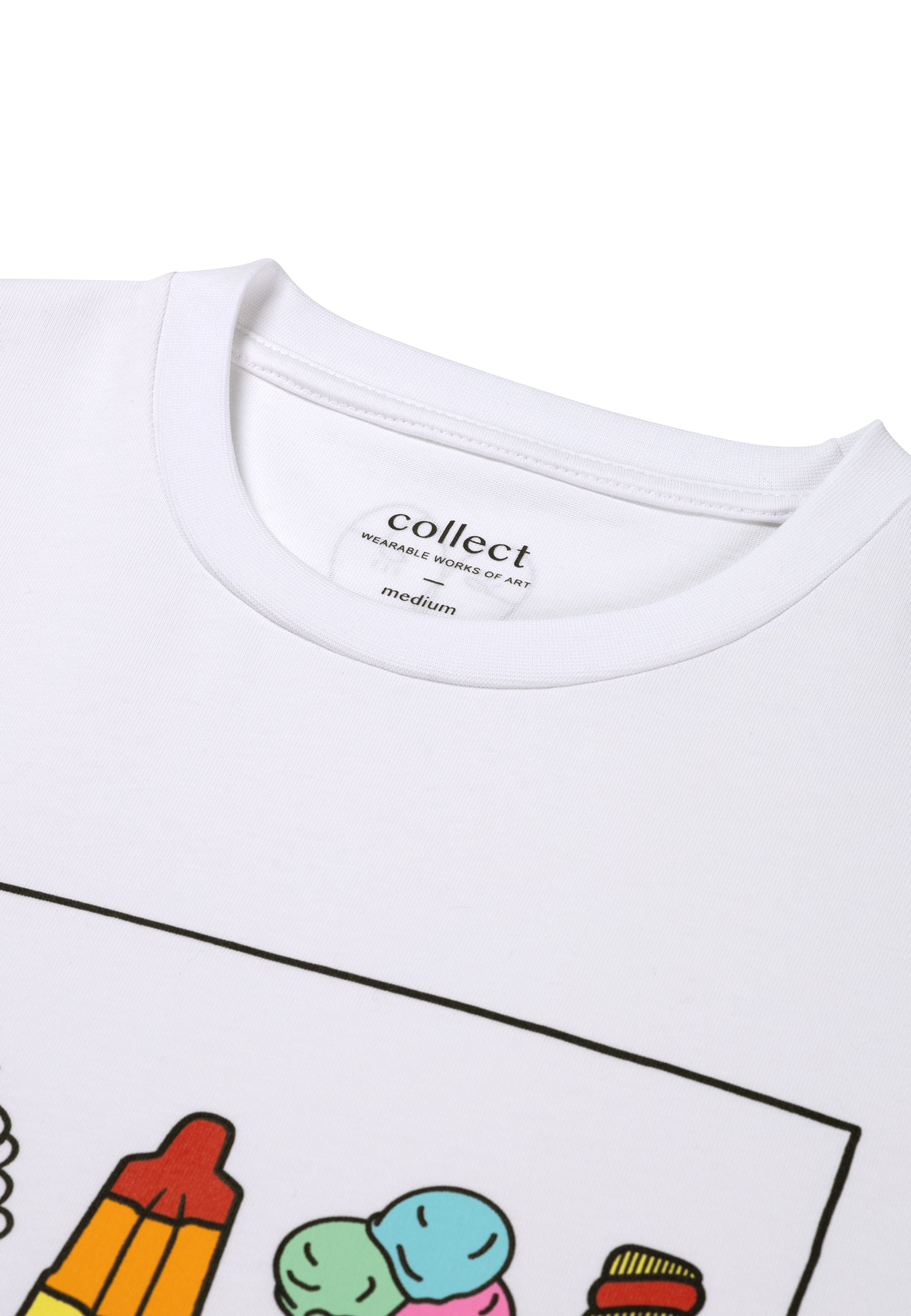 Icecream T-shirt White